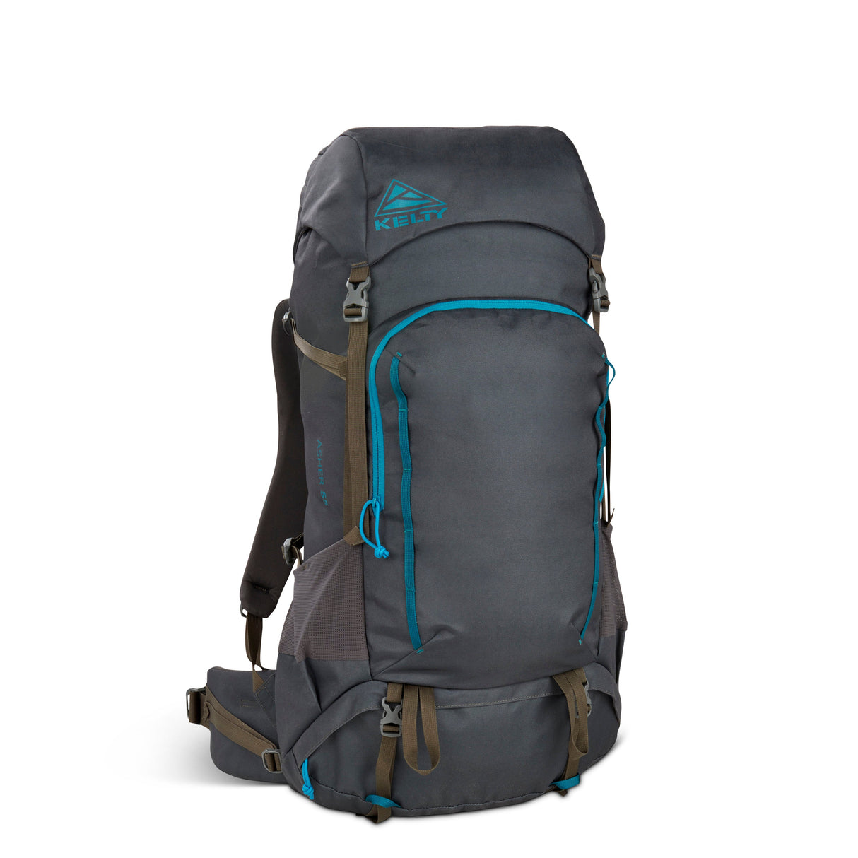 Kelty Asher 55L Backpack Bag - Stormy Blue