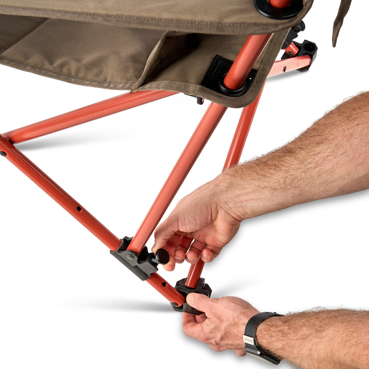 Kelty Deluxe Lounge Single Camp Chair - Bungee Cord/Beluga