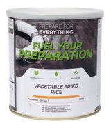 Fuel Your Preparation Freeze Dried Food Ration Meal Tin - Vegetable Fried Rice