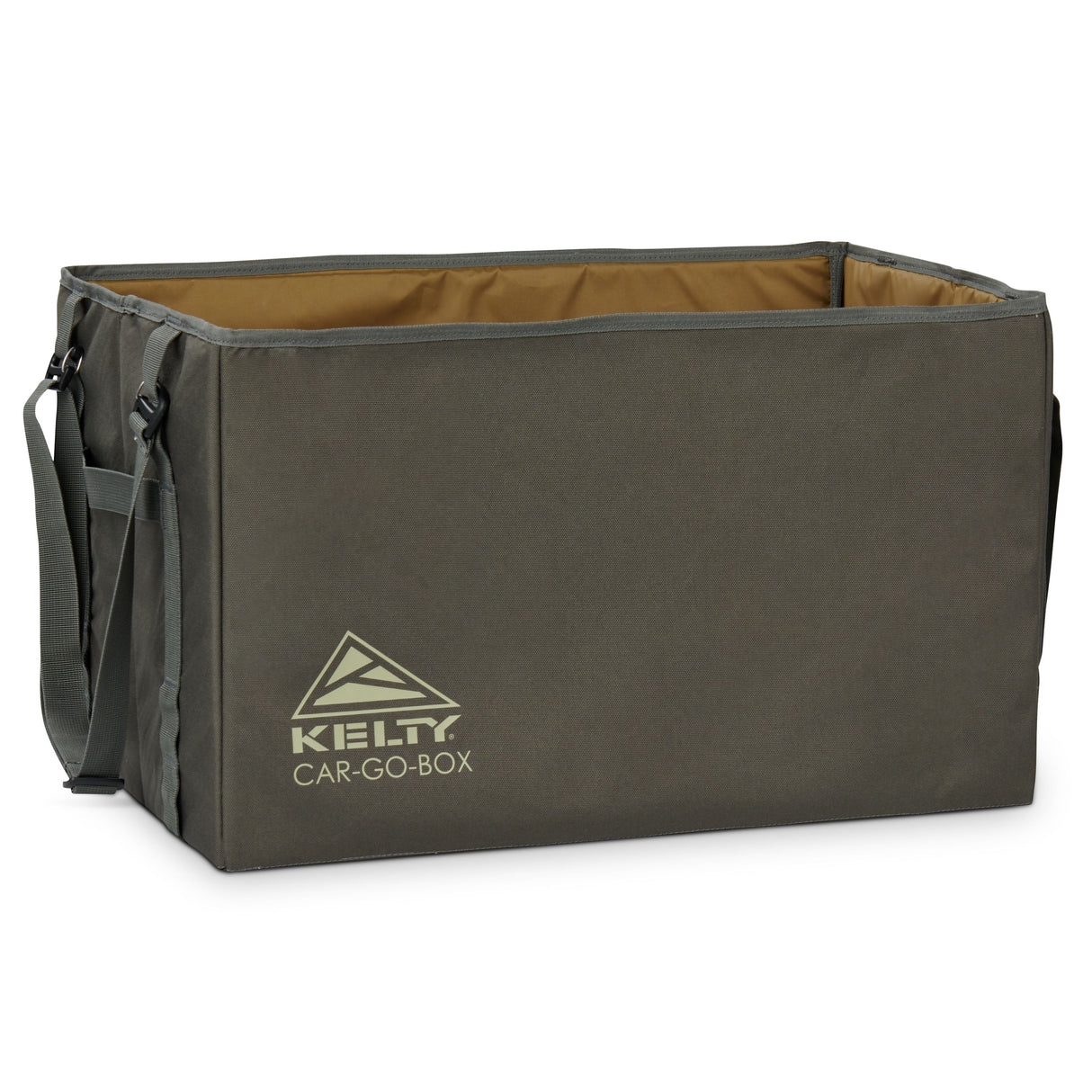 Kelty Car Go Box Camp Storage Organiser - Beluga/Dull Gold
