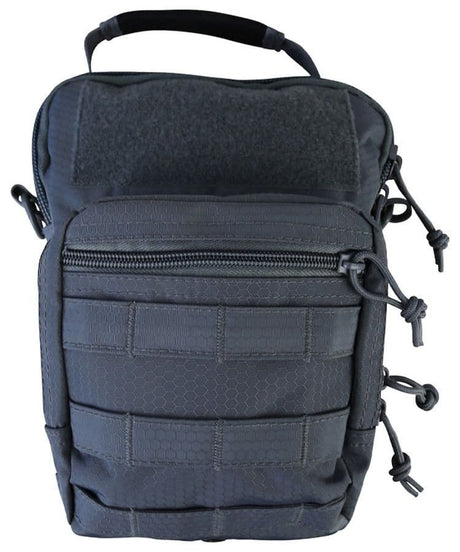 Kombat UK Hex-Stop Explorer Shoulder Bag - Gunmetal Grey
