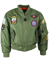 Kombat UK MA1  US Bomber Flight Jacket - Kids