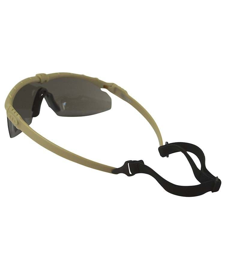 Kombat UK Ranger Glasses with Smoke Lenses - Coyote Frame