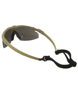 Kombat UK Ranger Glasses with Smoke Lenses - Coyote Frame
