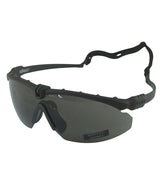 Kombat UK Ranger Glasses with Smoke Lenses - Black Frame