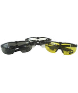 Kombat UK Ranger Glasses with Smoke Lenses - Black Frame