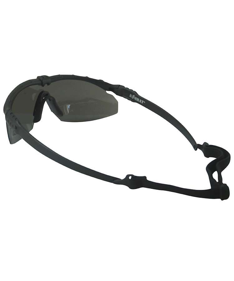 Kombat UK Ranger Glasses with Smoke Lenses - Black Frame