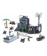 Kombat UK Sluban Bunker Battle Scene Building Block Set - B0861