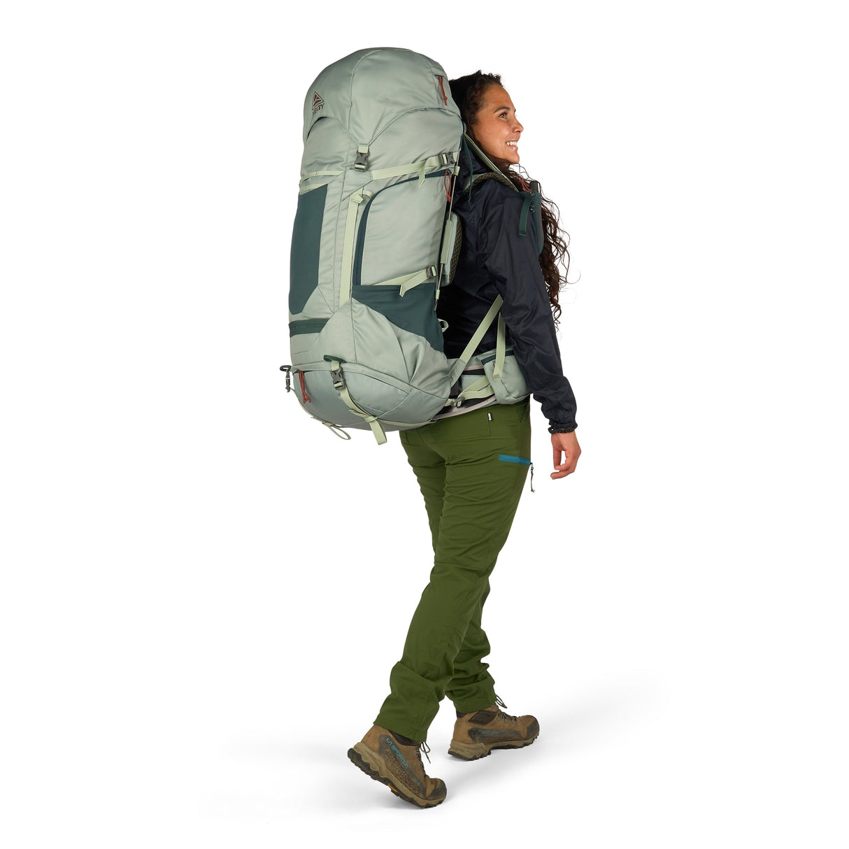 Kelty Glendale Womens 65L Sea Spray Backpack Bag