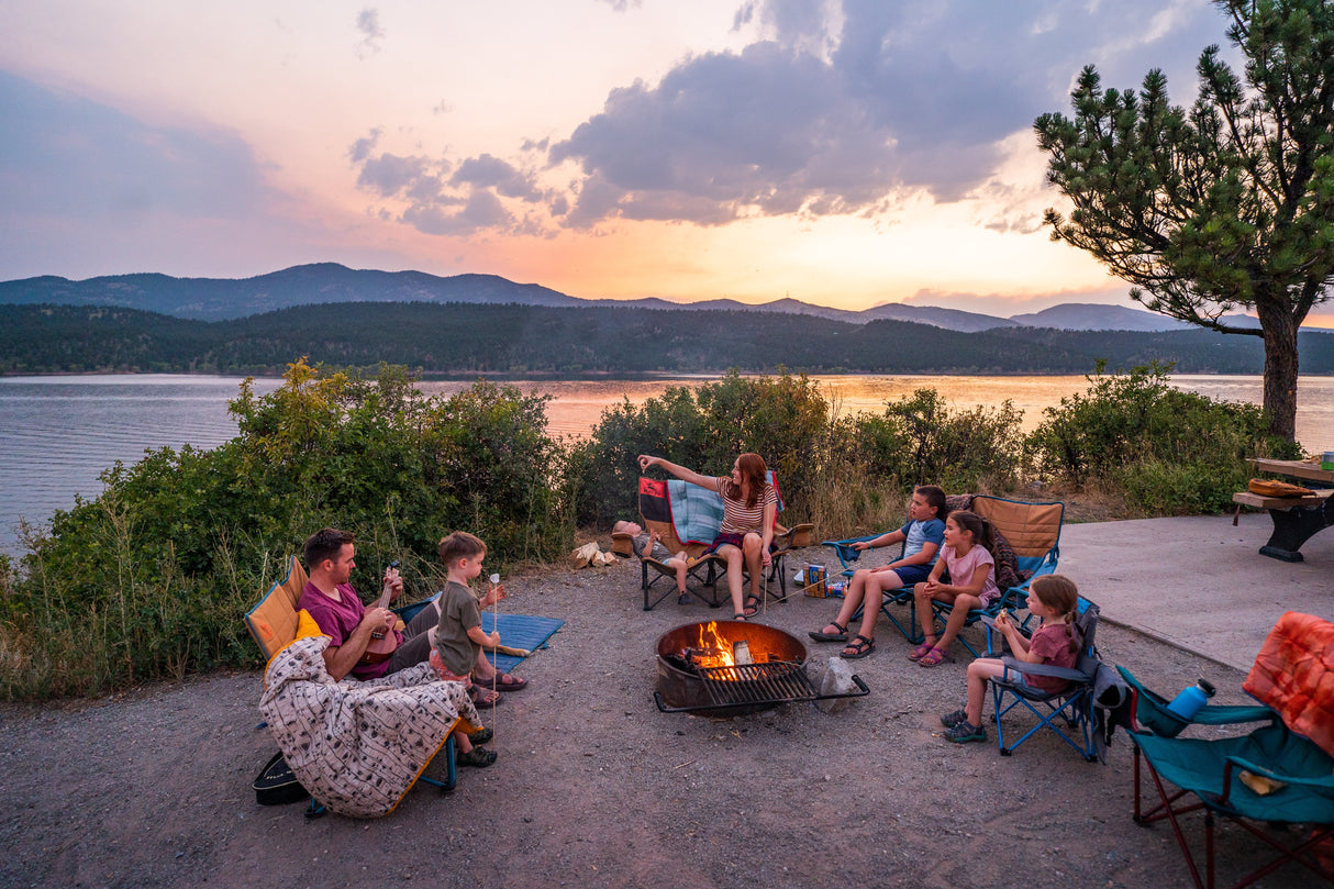 Kelty Bestie Treeline Blanket - Winter Moss