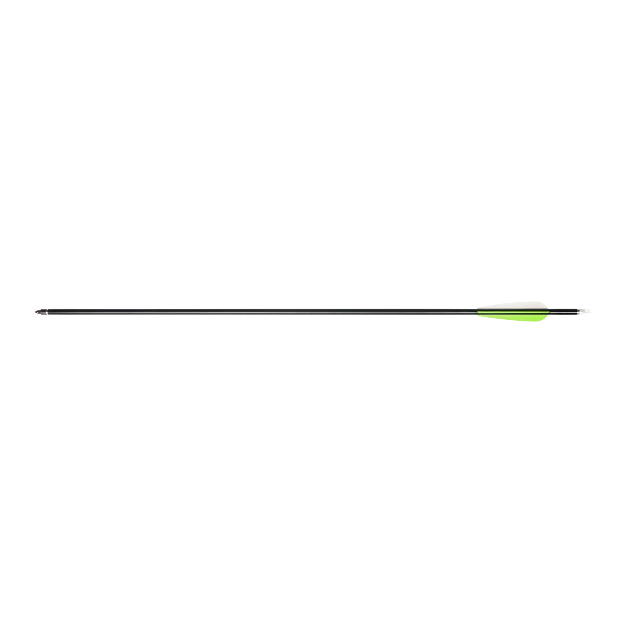 Man Kung 30 Inch Aluminium Bow Arrow with Aluminium Nock Insert (Ø9mm)
