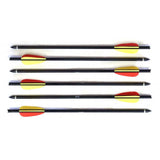 Man Kung 14 Inch Aluminium Crossbow Bolts black - 6-pack (Ø8mm)