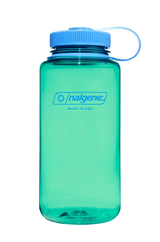Nalgene 32oz / 1L Wide Mouth Sustain Water Bottle - Pastel Green