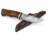Njord Oskar Damascus Bushcraft Knife