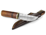 Njord Petri Damascus Puuko Knife