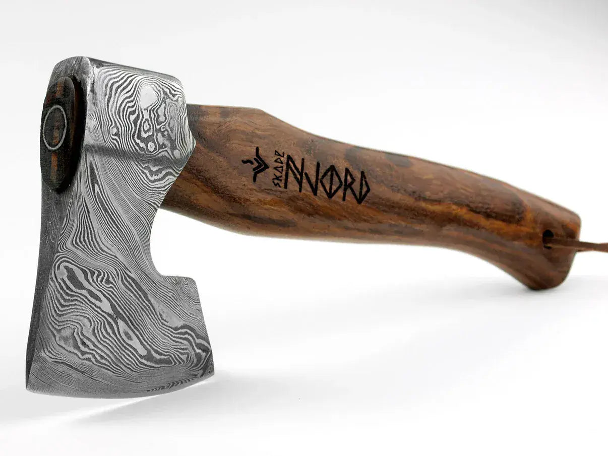 Njord Skade Damascus Compact Axe