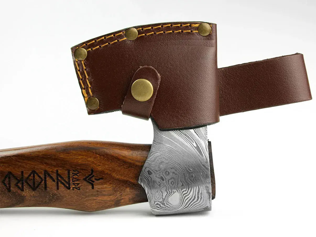Njord Skade Damascus Compact Axe