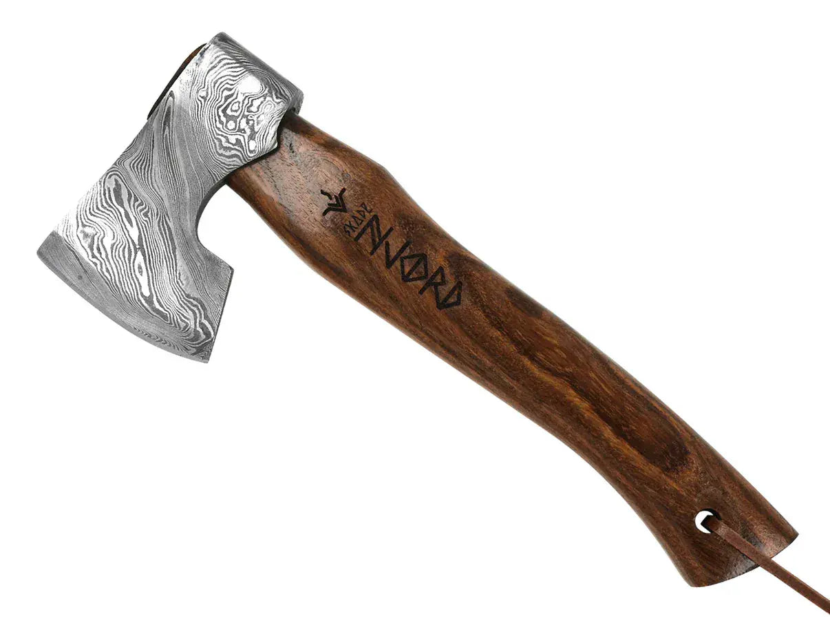 Njord Skade Damascus Compact Axe