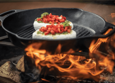 Petromax 30cm Cast Iron Grill Fire Skillet With Two Handles
