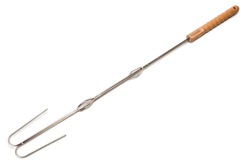 Petromax Pack of 2 Campfire Skewers with Bent Prongs
