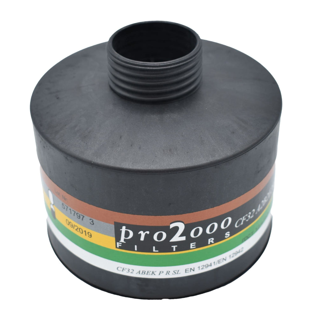Scott Pro Military 2000 CF32 A2B2E2K2-P3 Sealed 40mm Gas Mask Filter - BRAND NEW