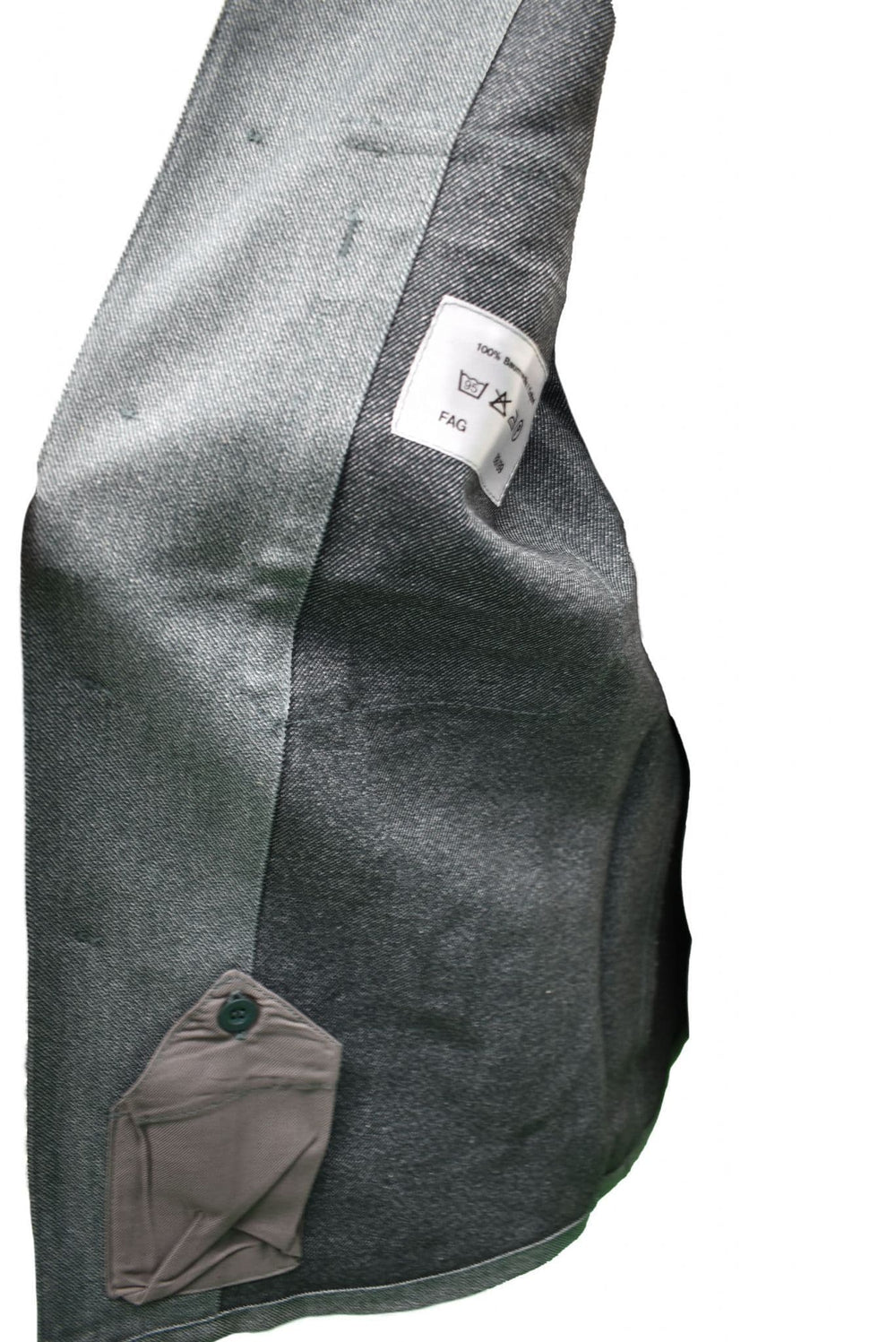 Swiss Military Vintage Salt & Pepper Denim Jacket