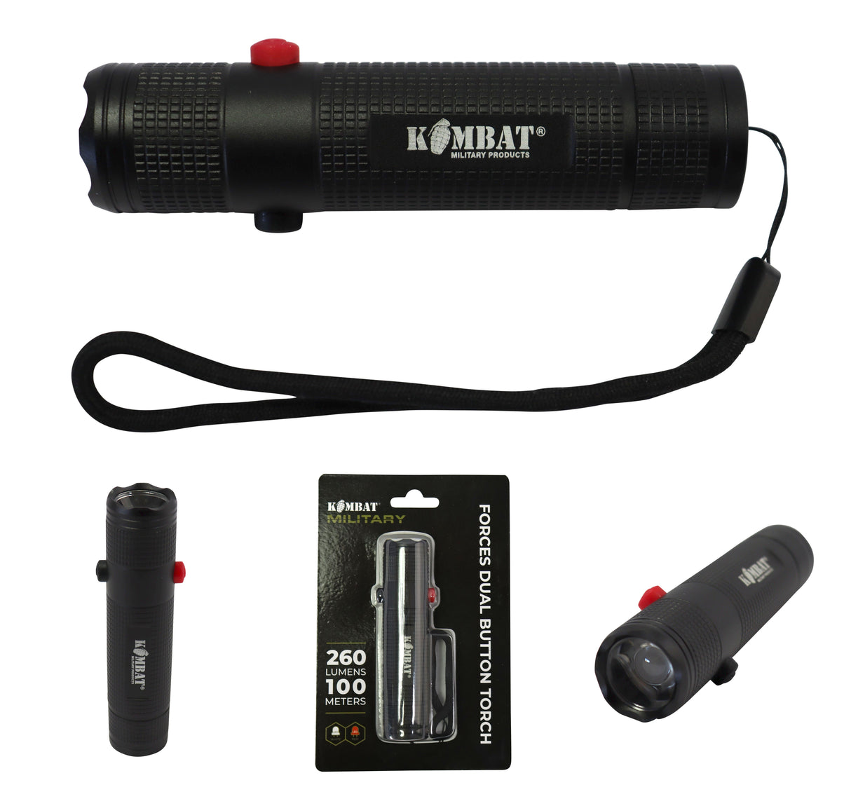 Kombat UK Forces Dual Button Torch