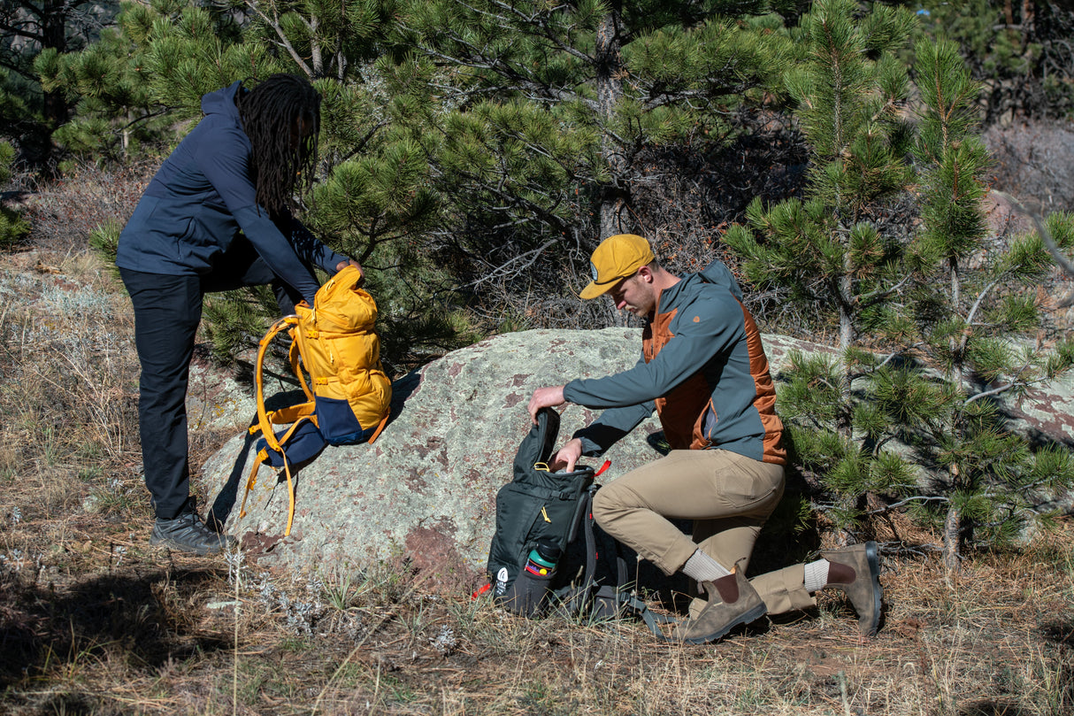 Sierra Designs Flex Hike 20-30L Backpack Bag - Majolica Blue