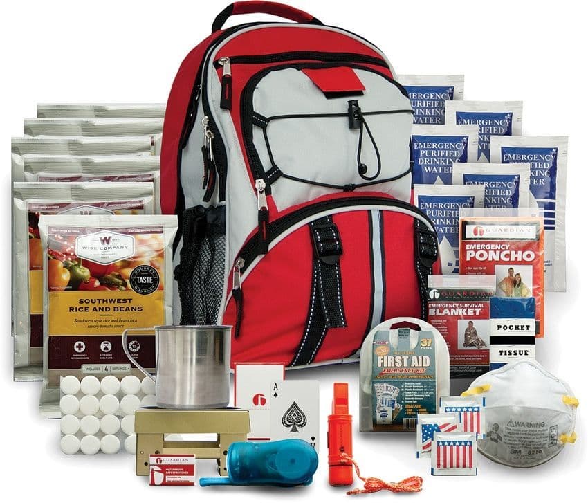Wise Company 5 day pre made bug out bag